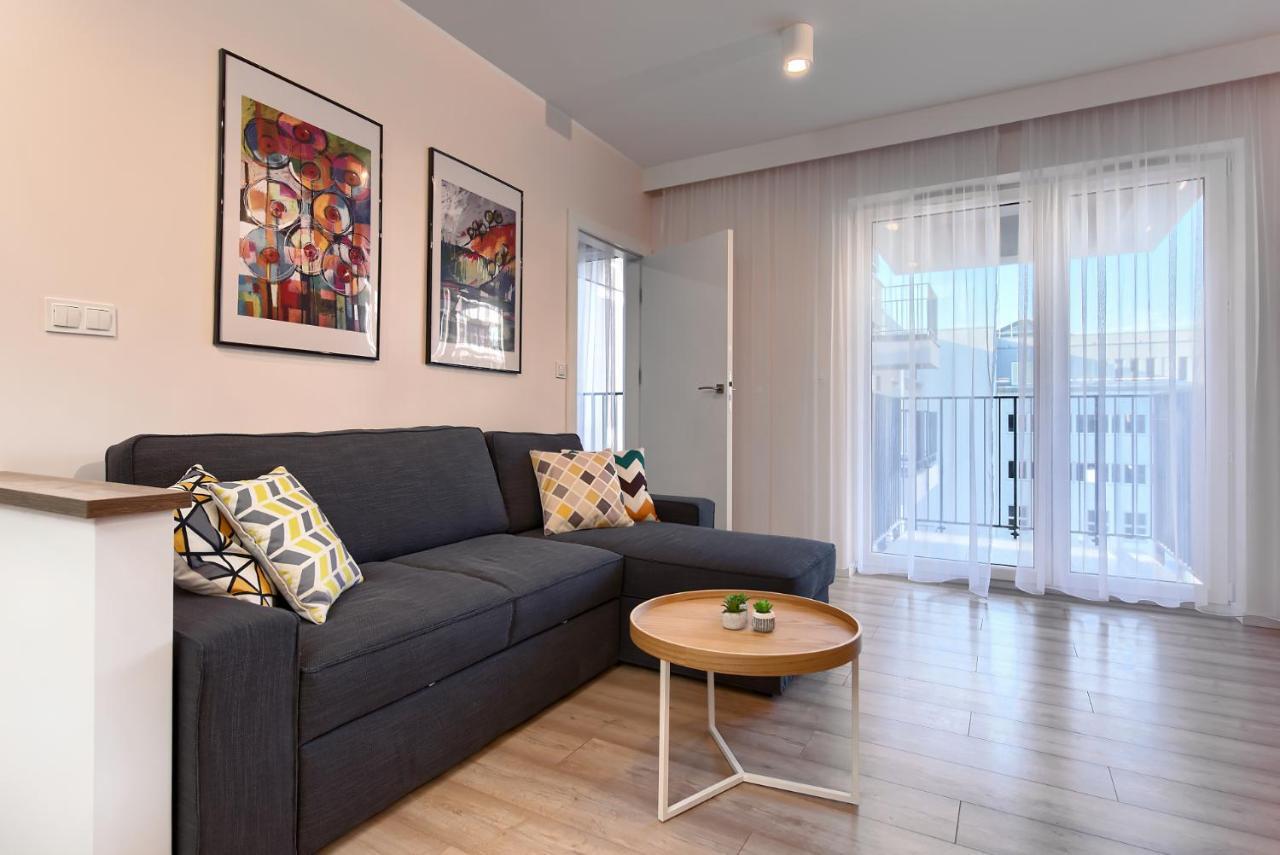 City Centre Modern Apartment Poznan Free Parking Exterior foto