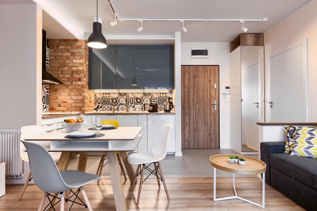 City Centre Modern Apartment Poznan Free Parking Exterior foto